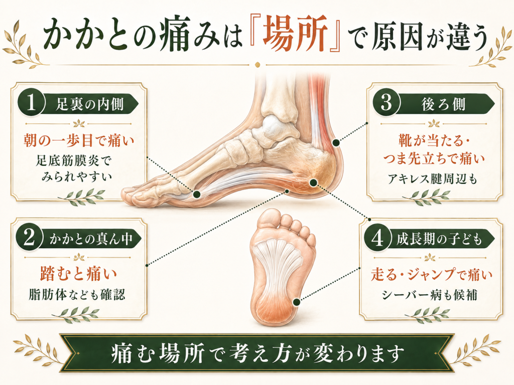 かかと 痛い 歩け ない